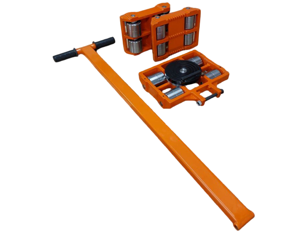 12 Ton Metal Teker Makina Taşıma Arabası