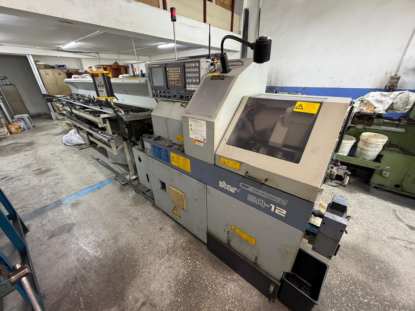 STAR SA-12 CNC KAYAR OTOMAT TEZGAHI