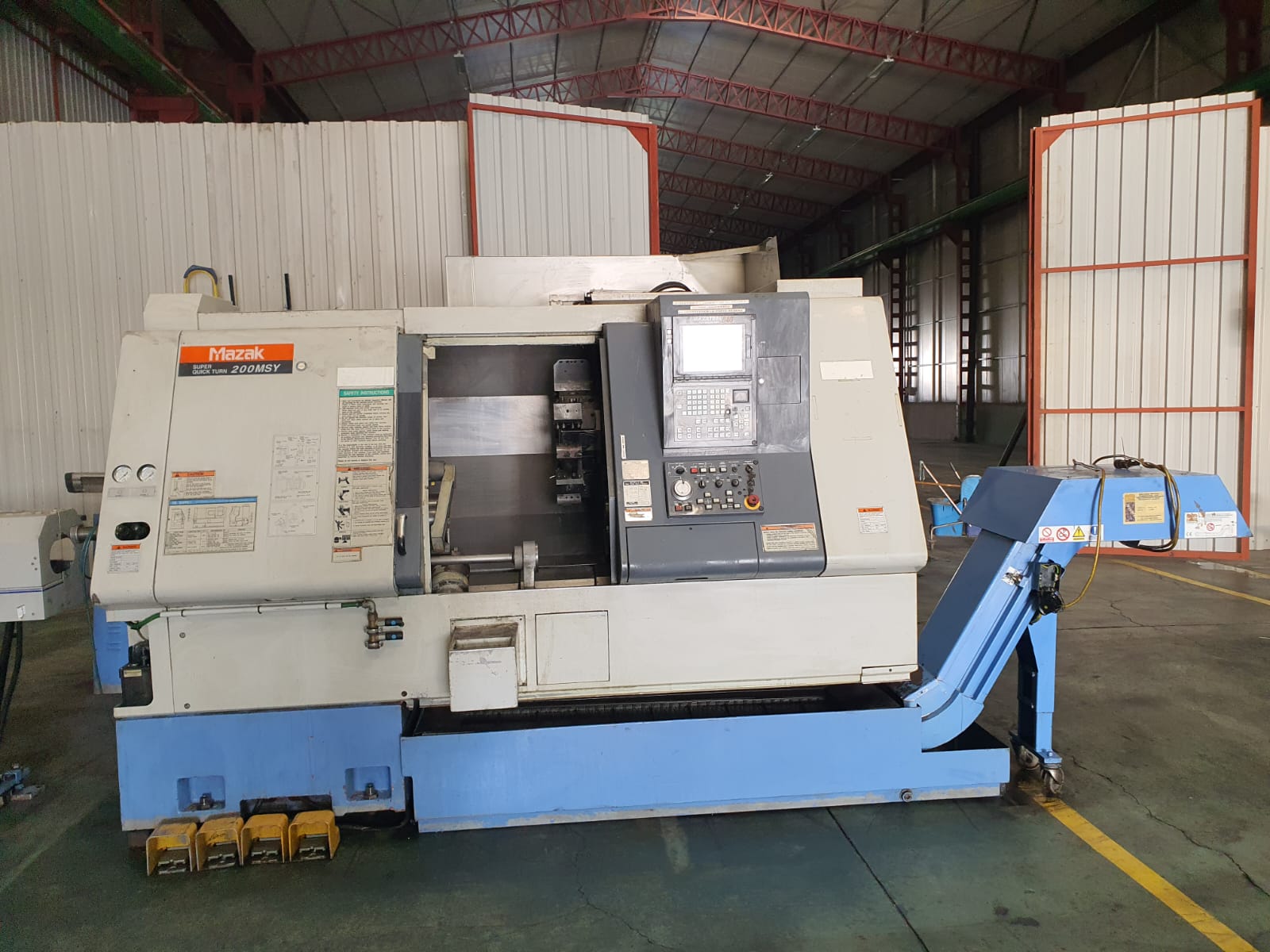 MAZAK SQT 200 MSY CNC TORNA TEZGAHI 