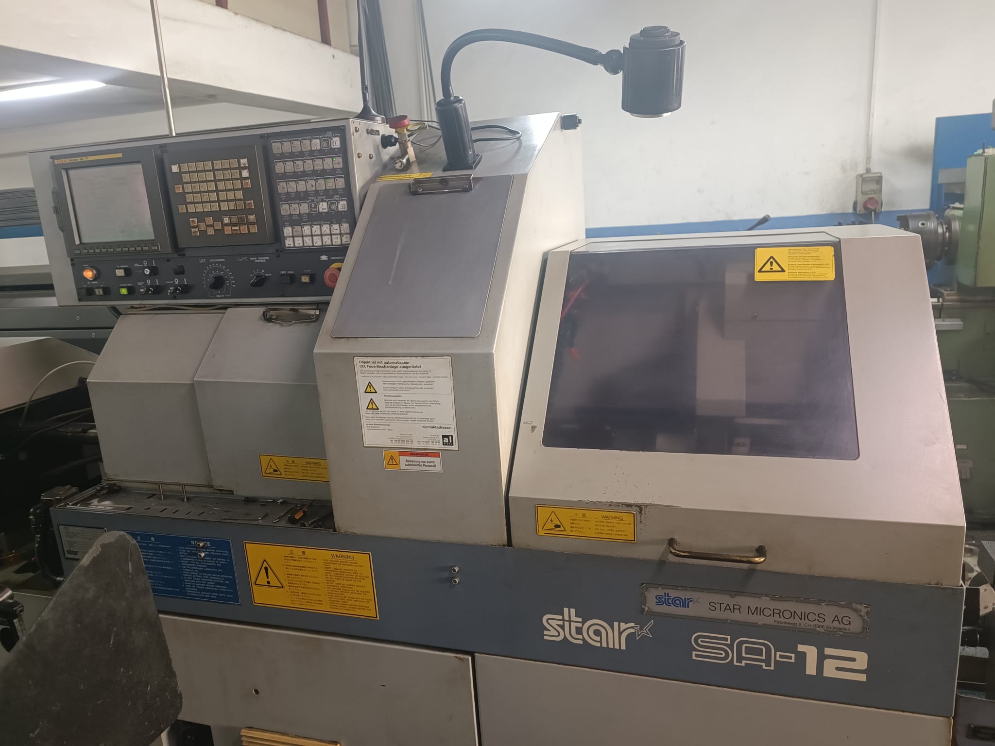 STAR SA-12 CNC SLIDING AUTOMATIC MACHINE
