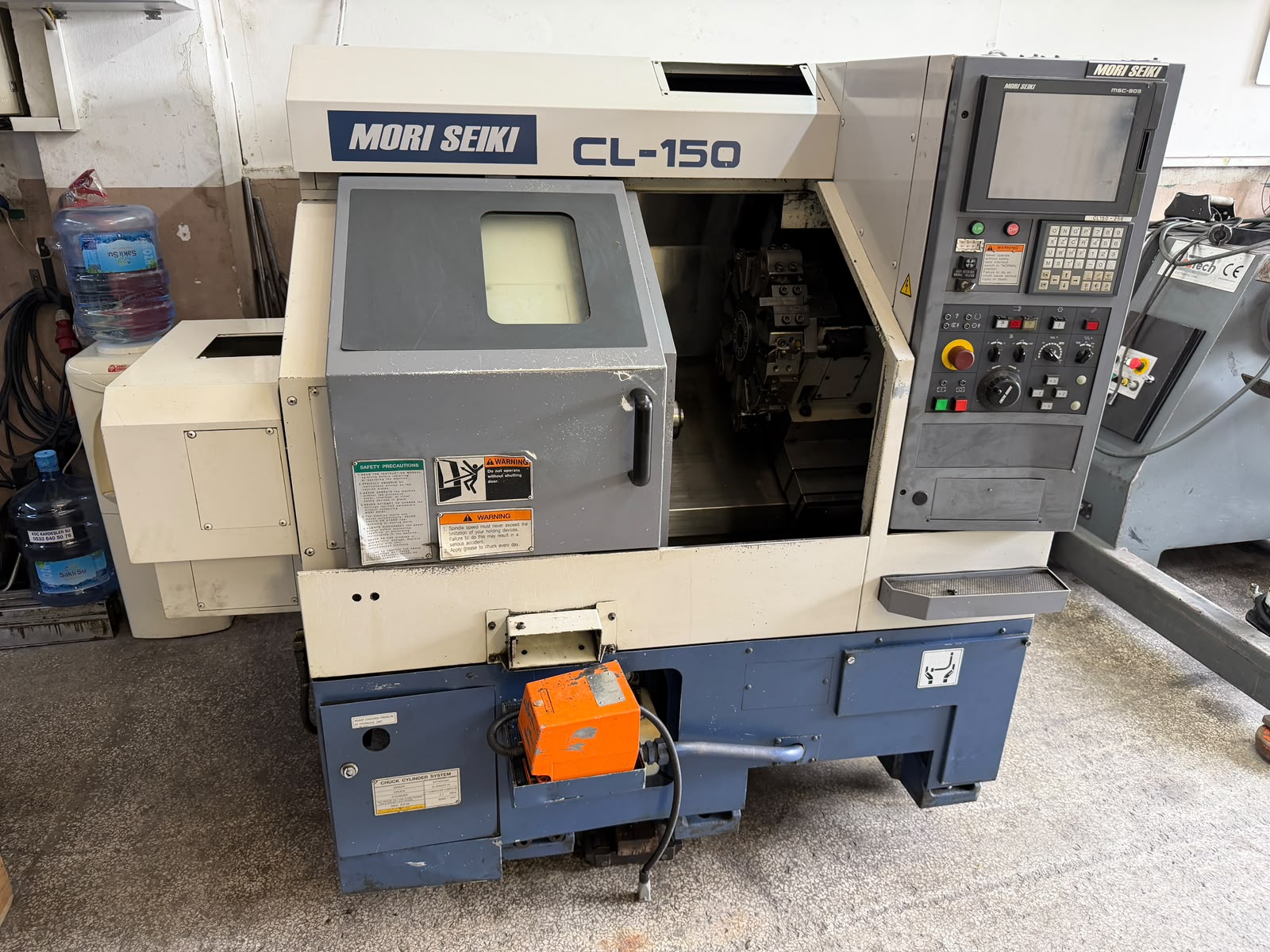 MORİ SEİKİ CL-150 6 İNÇ CNC TORNA TEZGAHI 