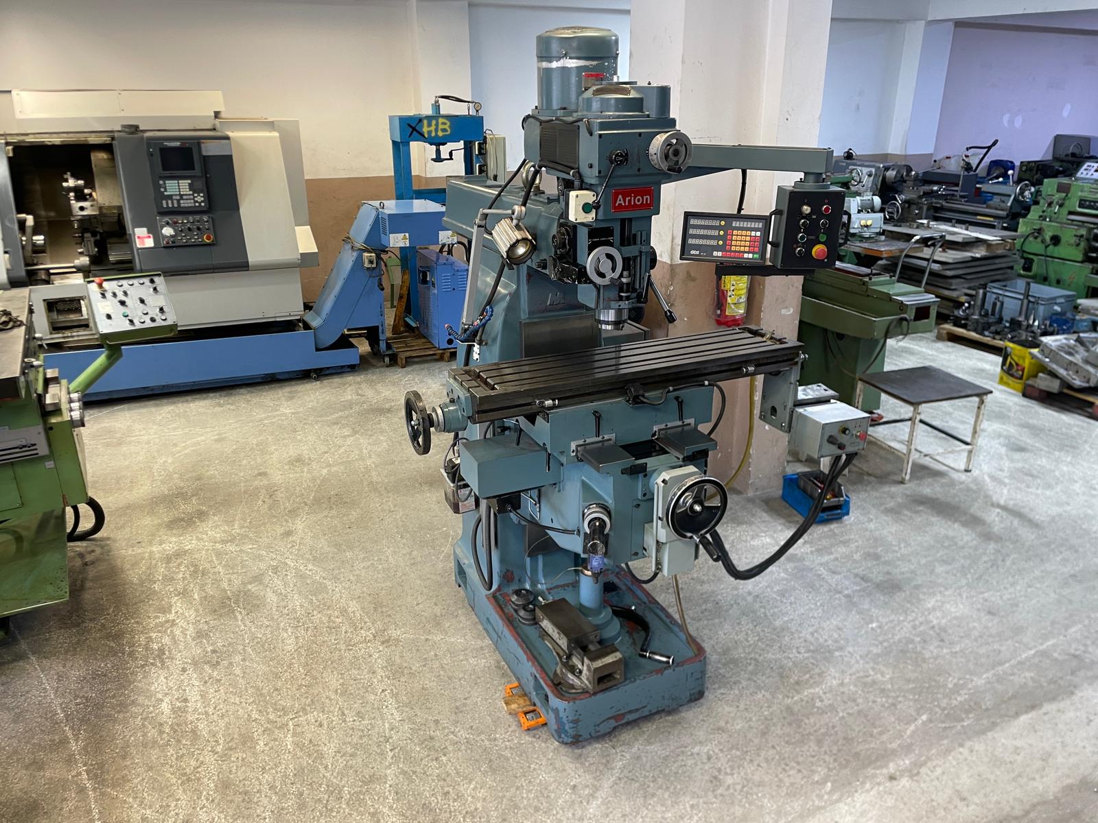 ARION VS36 4 NUMARA KALIPÇI FREZE TEZGAHI 