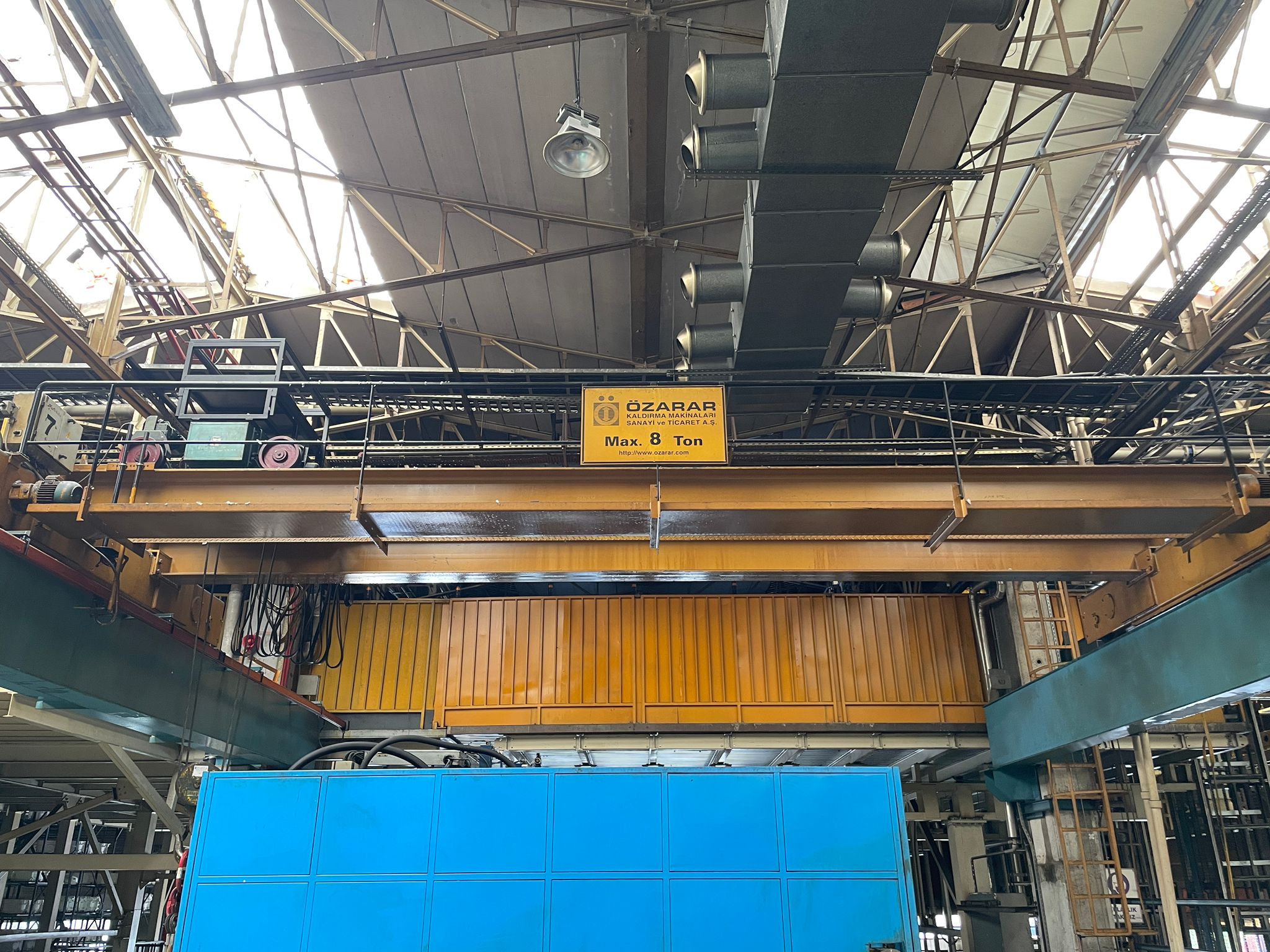 OZARAR 8 TON CEILING CRANE KB5212