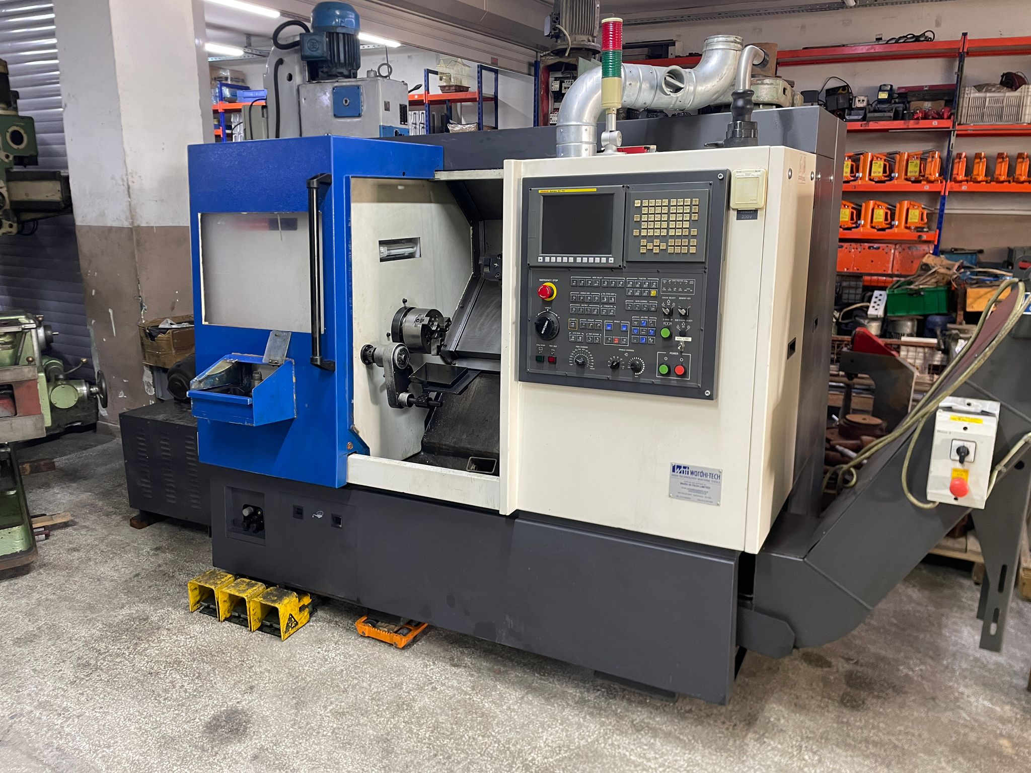 HWACHEON CUTEX 160 C EKSENLİ CNC TORNA TEZGAHI