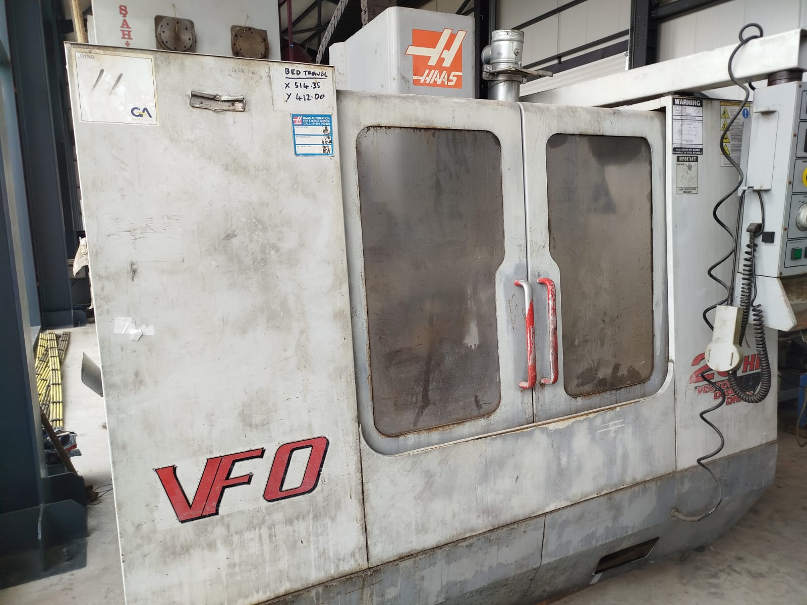 HAAS VF-0E/1/0 4 ADET CNC DİK İŞLEME MERKEZİ 