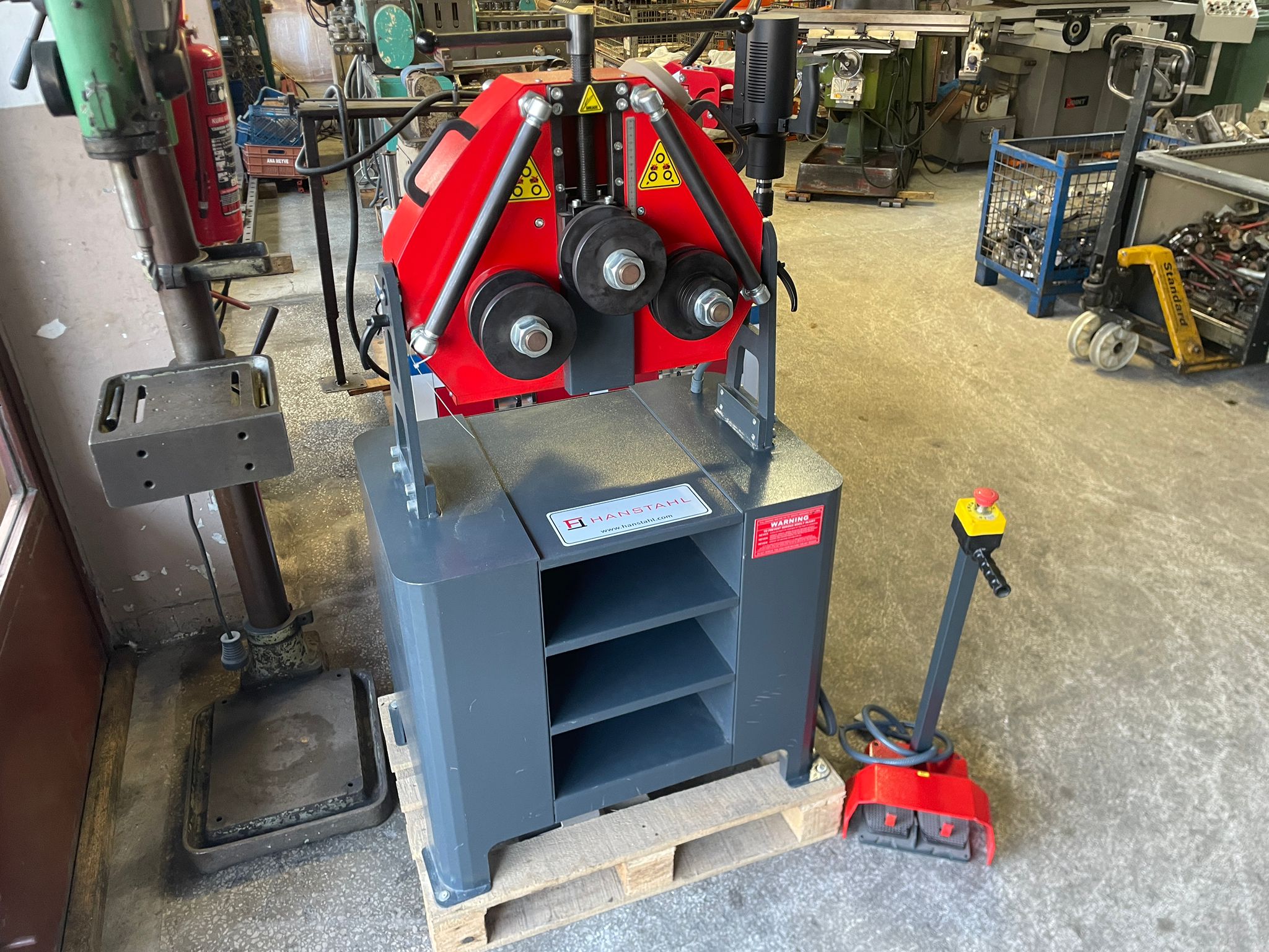 Hanstahl B40 sıfır boru ve profil bükme makinası 