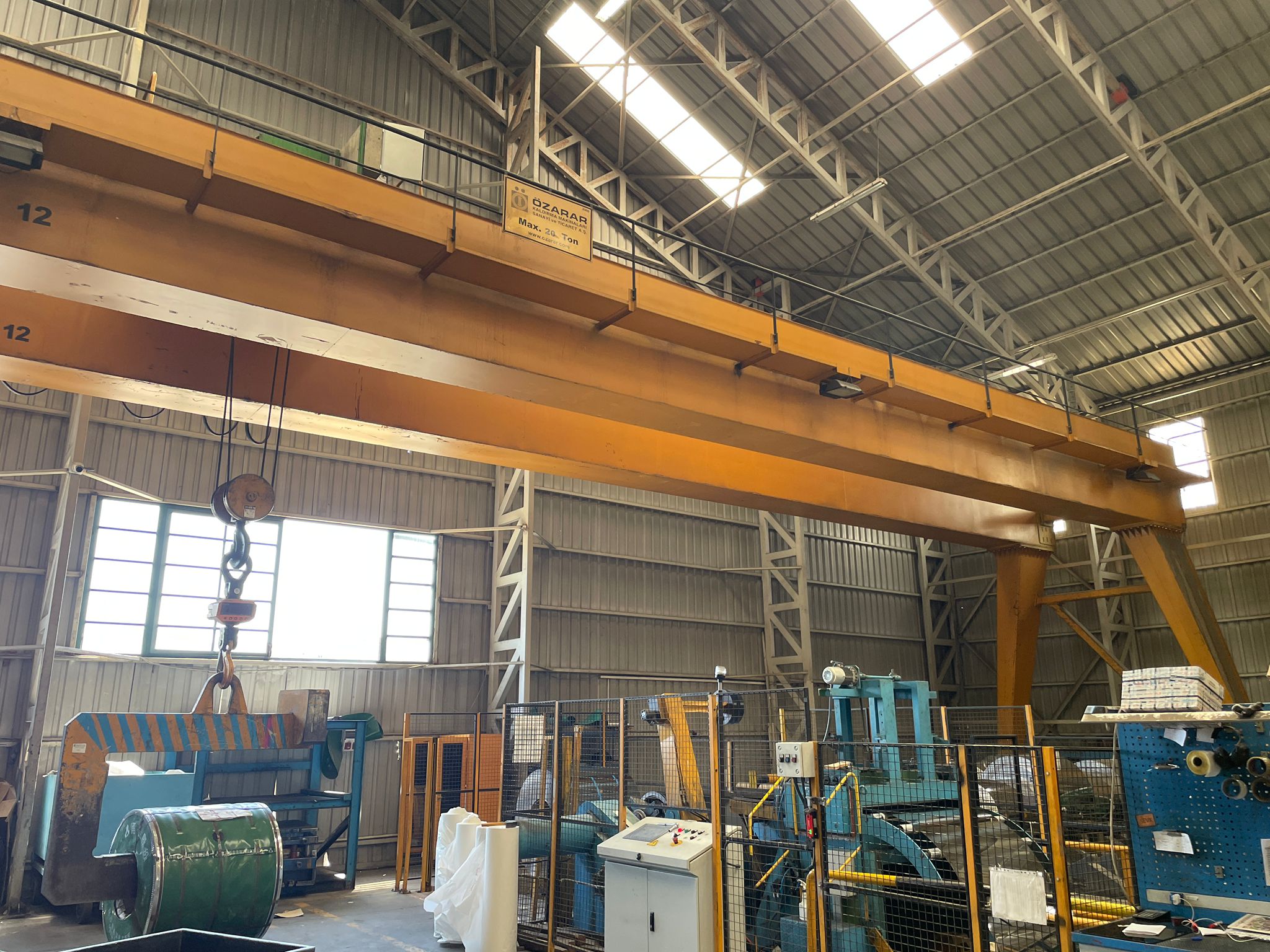 OZARAR  20 TON PORTAL CRANE KB5213