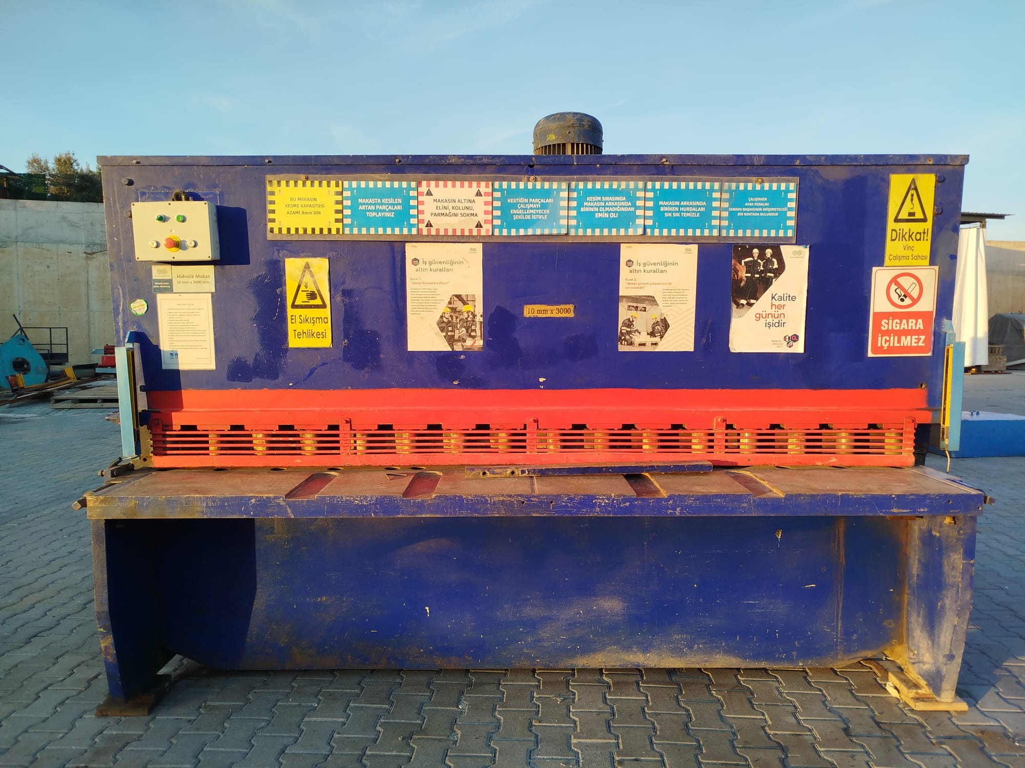 Hidrolik giyotin makas 