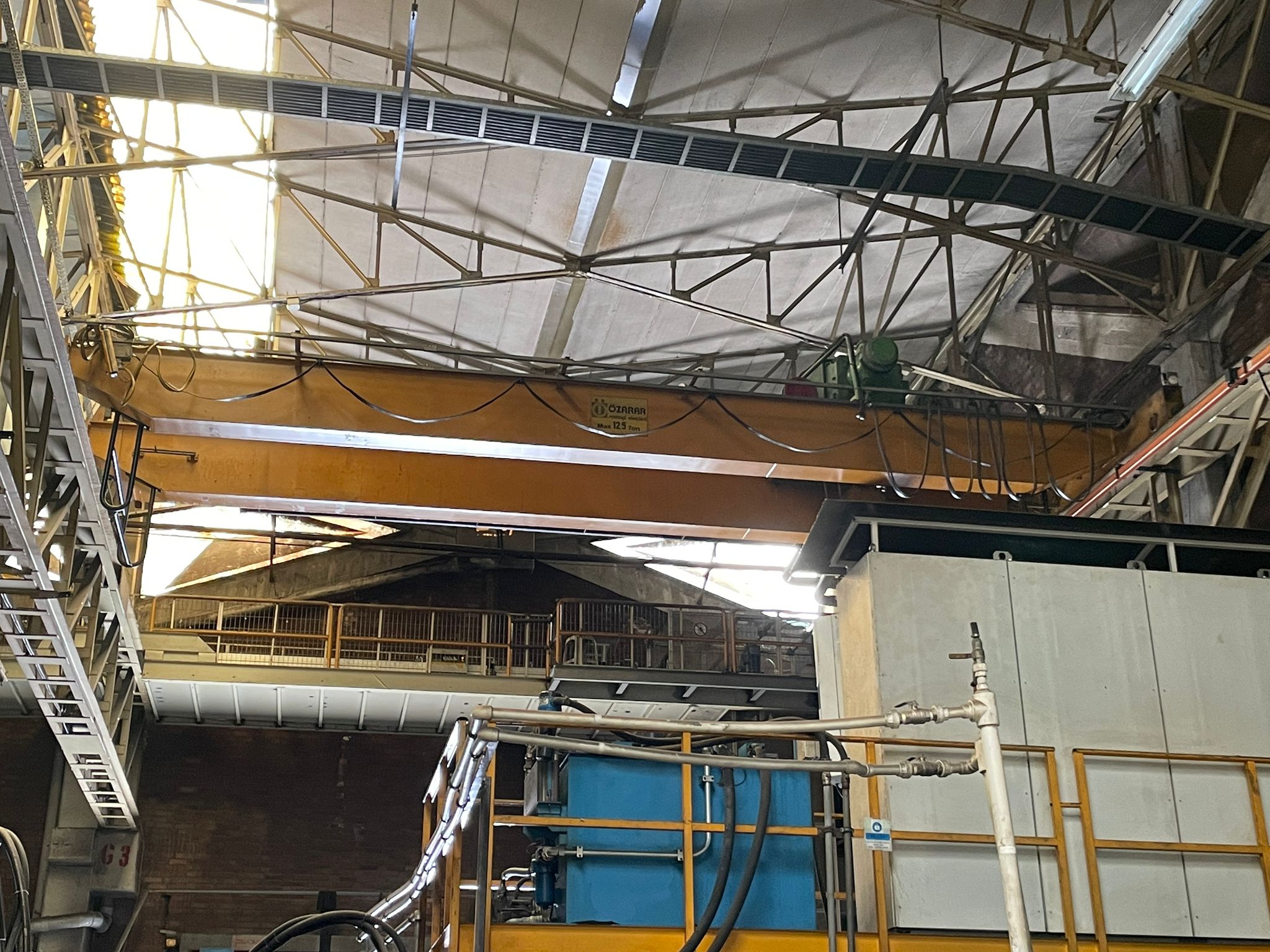 OZARAR 12.5 TON CEILING CRANE KB5210