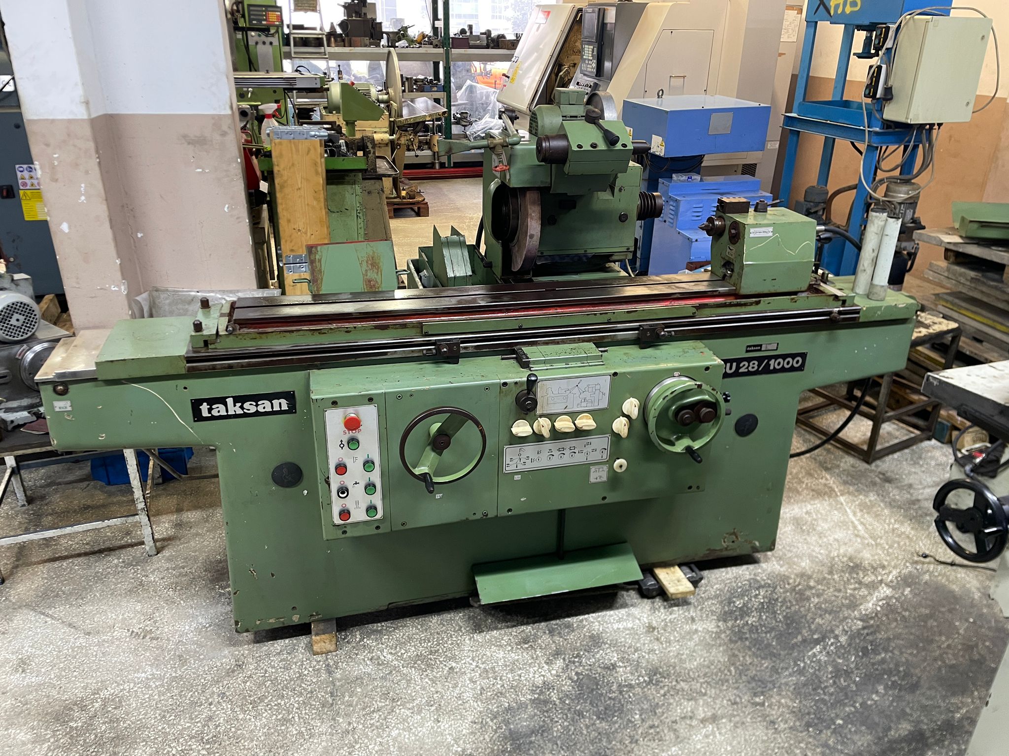 TAKSAN BU28X1000 SİLİNDİR TAŞLAMA TEZGAHI